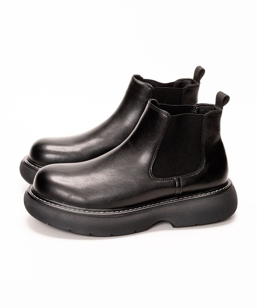 【セール】ボリュームソール サイドゴアブーツ（ブーツ）｜SVEC（シュベック）