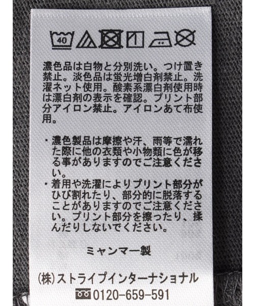 Green　Parks（グリーンパークス）の「ワンポイントカレッジロゴ裾ラウンドチュニック（チュニック・レディース・パープル/オフホワイト/ダークグレー・FREE）」の21枚目の写真