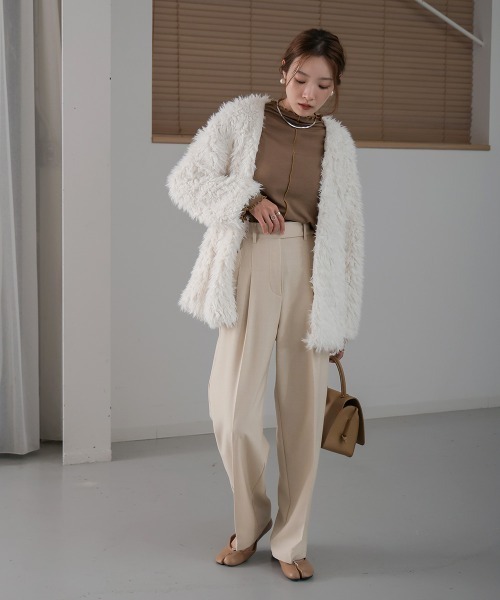 セール】プードルボアカーディガン（カーディガン/ボレロ）｜Bab（バブ