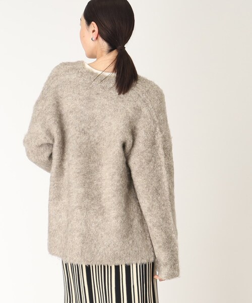 THE SHOP TK (ザ ショップ ティーケー )の「◆ふわふわカーディガン/ハグするニットシリーズ(カーディガン/ボレロ・レディース・スモーキーグリーン系/ブルー/ブラウン系5/グレー系その他5/ブラウン系その他・99)」の22枚目の写真