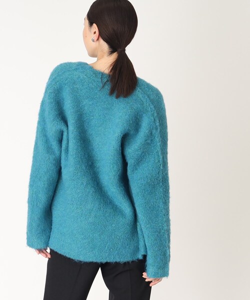 THE SHOP TK (ザ ショップ ティーケー )の「◆ふわふわカーディガン/ハグするニットシリーズ(カーディガン/ボレロ・レディース・スモーキーグリーン系/ブルー/ブラウン系5/グレー系その他5/ブラウン系その他・99)」の17枚目の写真