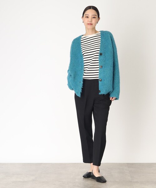 THE SHOP TK (ザ ショップ ティーケー )の「◆ふわふわカーディガン/ハグするニットシリーズ(カーディガン/ボレロ・レディース・スモーキーグリーン系/ブルー/ブラウン系5/グレー系その他5/ブラウン系その他・99)」の16枚目の写真