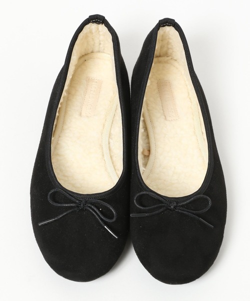 GLOBAL WORK（グローバルワーク）の「フワモコ撥水クッションバレエシューズ/973143（バレエシューズ・レディース・ブラック系その他2/ゼブラ/ブラウン系その他2/グレイッシュベージュ/ブラック系その他/ベージュ・X-LARGE/MEDIUM/SMALL/LARGE）」の18枚目の写真