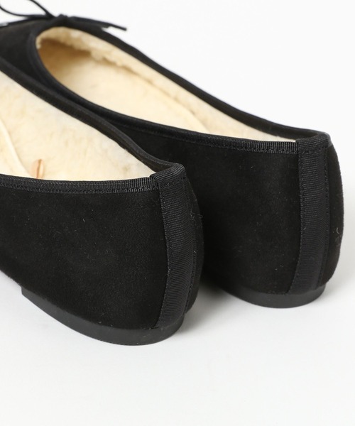 GLOBAL WORK（グローバルワーク）の「フワモコ撥水クッションバレエシューズ/973143（バレエシューズ・レディース・ブラック系その他2/ゼブラ/ブラウン系その他2/グレイッシュベージュ/ブラック系その他/ベージュ・X-LARGE/MEDIUM/SMALL/LARGE）」の16枚目の写真