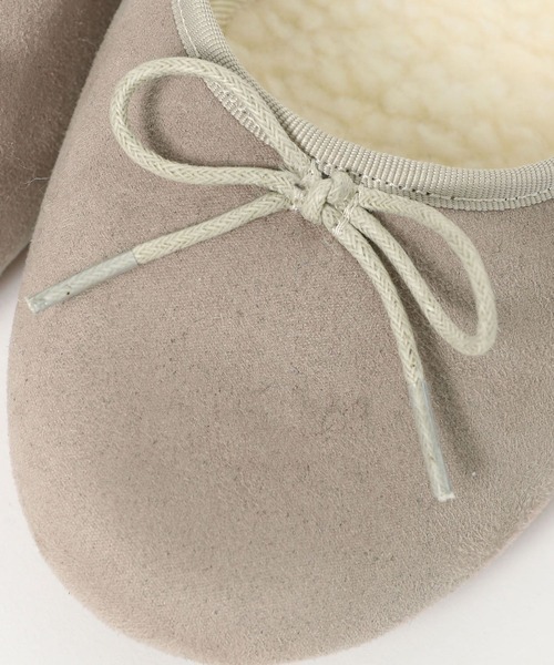 GLOBAL WORK（グローバルワーク）の「フワモコ撥水クッションバレエシューズ/973143（バレエシューズ・レディース・ブラック系その他2/ゼブラ/ブラウン系その他2/グレイッシュベージュ/ブラック系その他/ベージュ・X-LARGE/MEDIUM/SMALL/LARGE）」の19枚目の写真