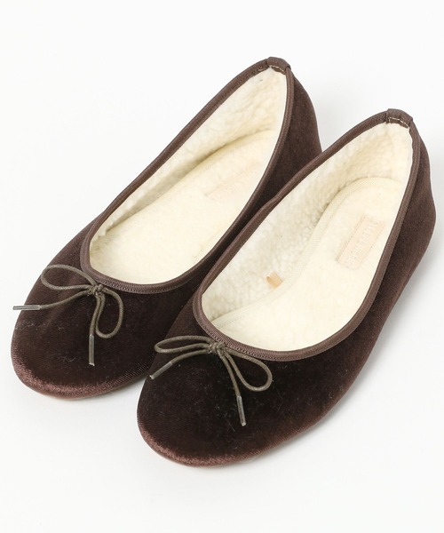 GLOBAL WORK（グローバルワーク）の「フワモコ撥水クッションバレエシューズ/973143（バレエシューズ・レディース・ブラック系その他2/ゼブラ/ブラウン系その他2/グレイッシュベージュ/ブラック系その他/ベージュ・X-LARGE/MEDIUM/SMALL/LARGE）」の12枚目の写真