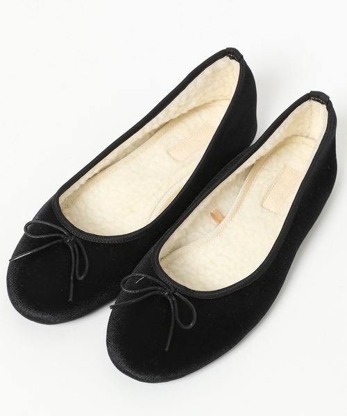 GLOBAL WORK（グローバルワーク）の「フワモコ撥水クッションバレエシューズ/973143（バレエシューズ・レディース・ブラック系その他2/ゼブラ/ブラウン系その他2/グレイッシュベージュ/ブラック系その他/ベージュ・X-LARGE/MEDIUM/SMALL/LARGE）」の11枚目の写真