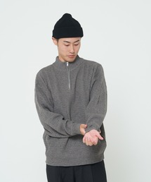 MIXニットハーフジップ(M1)
