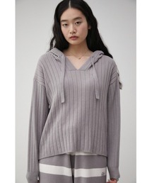 AZUL HOME | A/H WHIP NIGHT KNIT FOODIE(ニット/セーター)
