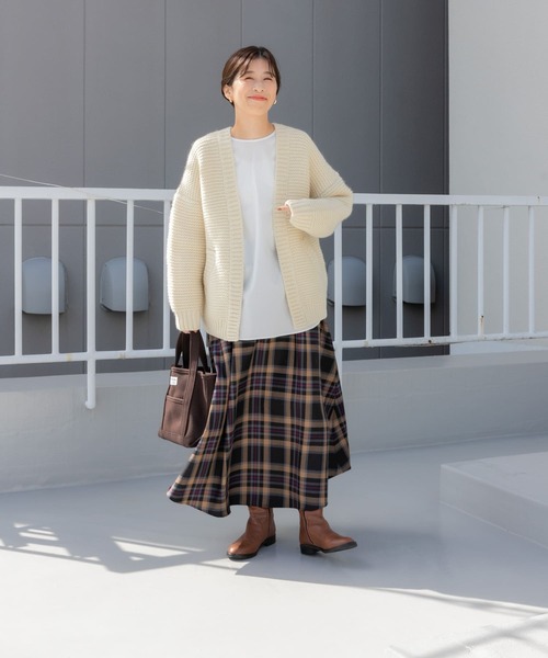 URBAN RESEARCH DOORS（アーバンリサーチドアーズ）の「クルーネックプルオーバーシャツ（シャツ/ブラウス・レディース・オフホワイト・MEDIUM）」の7枚目の写真