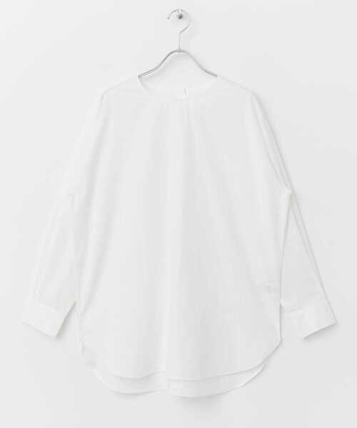 URBAN RESEARCH DOORS（アーバンリサーチドアーズ）の「クルーネックプルオーバーシャツ（シャツ/ブラウス・レディース・オフホワイト・MEDIUM）」の9枚目の写真