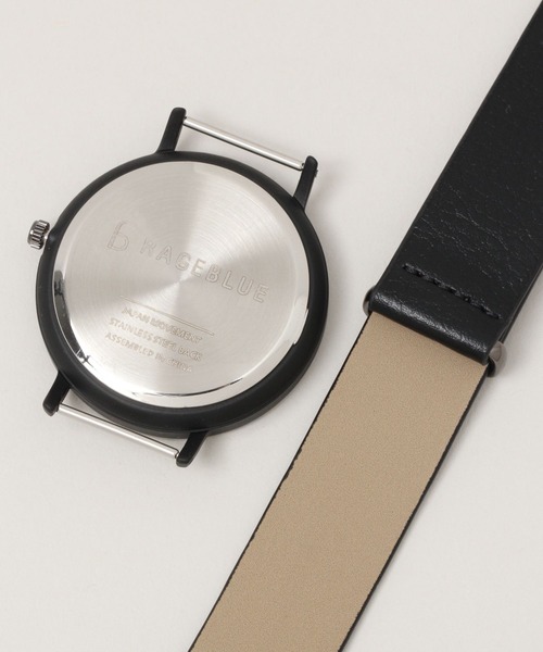 RAGEBLUE(レイジブルー)の「2WAY/カスタムベルトウォッチ(アナログ腕時計・メンズ・ブラック/ホワイト/グリーン/ネイビー・FREE)」の12枚目の写真