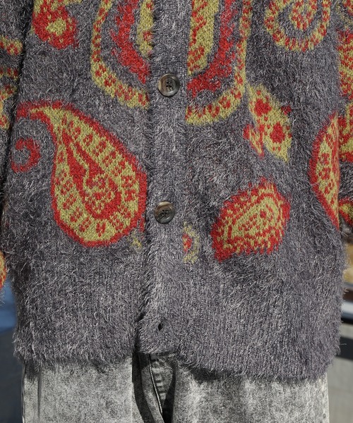 ８(eight)（エイト）の「モヘアタッチカーディガン（カーディガン/ボレロ・メンズ・ブラック系その他/グレー系その他・FREE）」の16枚目の写真