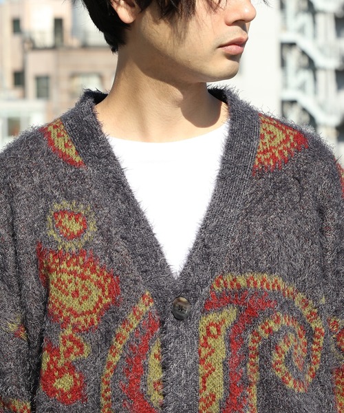 ８(eight)（エイト）の「モヘアタッチカーディガン（カーディガン/ボレロ・メンズ・ブラック系その他/グレー系その他・FREE）」の22枚目の写真