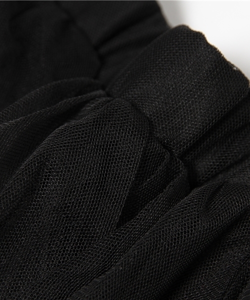 earth music&ecology（アースミュージックアンドエコロジー）の「ミディチュールスカート（スカート・レディース・ライトグレー/アイボリー/ブラック・FREE）」の10枚目の写真