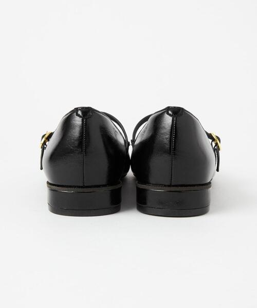 green label relaxing（グリーンレーベルリラクシング）の「ストラップ フラット パンプス(1.5cmヒール)（パンプス・レディース・その他1/シルバー/ブラック・24.5cm/23.5cm/24cm/25cm/23cm）」の10枚目の写真