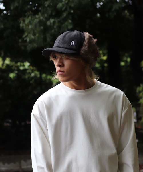 【ADAM PATEK】 ear fur cap/ファーキャップ（キャップ）｜ADAM PATEK（アダムパテック）