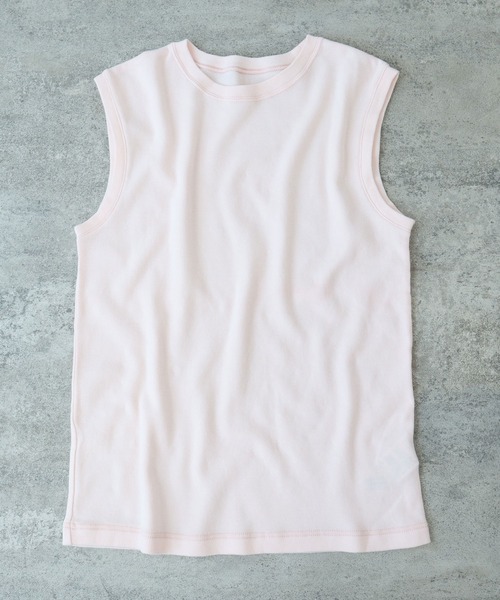 tシャツ ピマハイゲージスムース ふわふわノースリ レディース △ピマハイゲージスムース ふわふわノースリ（Tシャツ