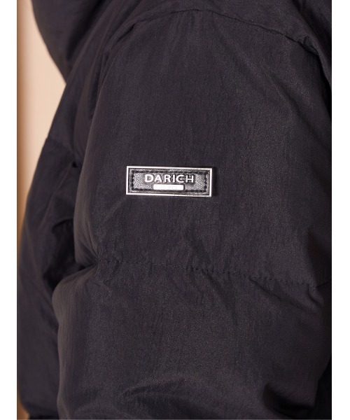 Darich パフダウンジャケット BLK ダーリッチ Darich パフダウンジャケット （サックス