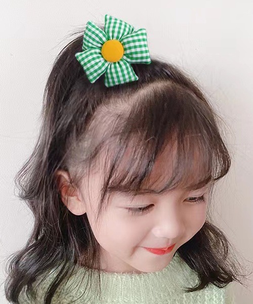 aimoha-KIDS-】子供 かわいい花付きヘアゴム（ヘアゴム）｜aimoha  