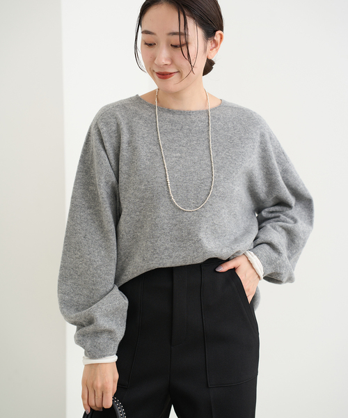 IENA（イエナ）の「エクストラファインラム クループルオーバー