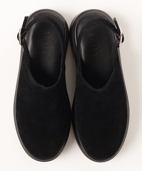 BEAMS HEART（ビームスハート）の「BEAMS HEART / フェイクスエード ストラップサボ（その他シューズ・レディース・ブラック/ベージュ・SMALL/LARGE/MEDIUM）」の20枚目の写真