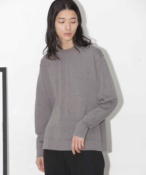 NANO universe（ナノユニバース）の「「タフニット」ジャケT ロングスリーブ（ニット/セーター・メンズ・ブラウン/トップグレー/アイボリー/ダークネイビー・S/M/L）」の7枚目の写真