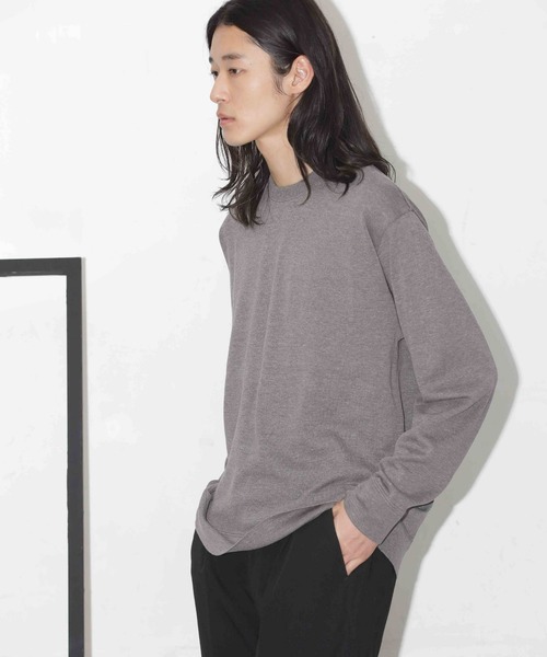 NANO universe（ナノユニバース）の「「タフニット」ジャケT ロングスリーブ（ニット/セーター・メンズ・ブラウン/トップグレー/アイボリー/ダークネイビー・S/M/L）」の16枚目の写真