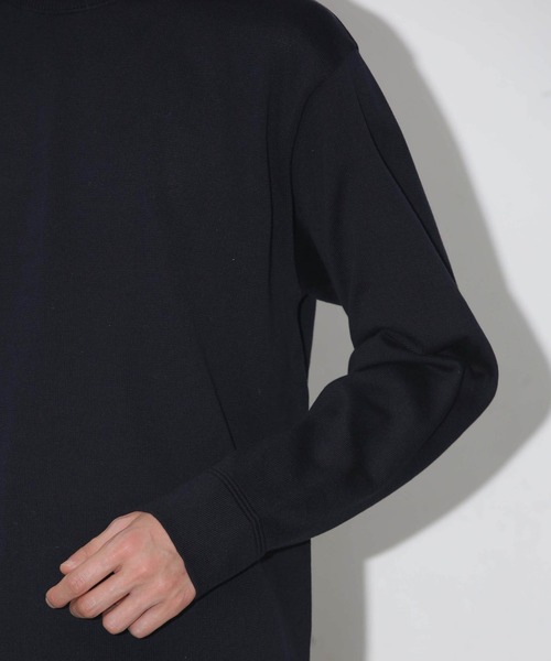 NANO universe（ナノユニバース）の「「タフニット」ジャケT ロングスリーブ（ニット/セーター・メンズ・ブラウン/トップグレー/アイボリー/ダークネイビー・S/M/L）」の5枚目の写真