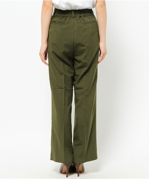 CIAOPANIC（チャオパニック）の「【Ciaopanic】　TRツータックワイドPT（その他パンツ・レディース・ブラック/レンガ/オリーブ・FREE）」の7枚目の写真