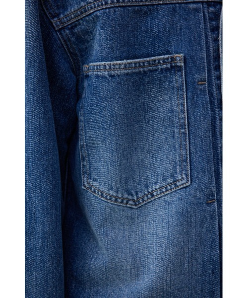 AZUL by moussy（アズールバイマウジー）の「AZUL DENIMロゴプレートジャケット（デニムジャケット・メンズ・ブルー/ブルー系その他・FREE）」の11枚目の写真