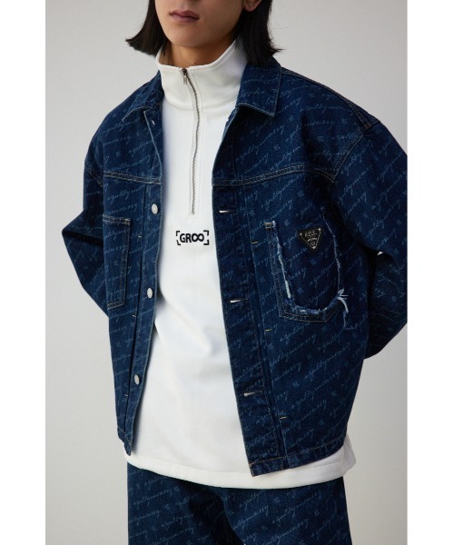 ◼️moussy JUN INAGAWA デニムジャケット MOUSSY × JUN INAGAWA デニムジャケット