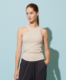 Julier Yoga and Relax | Julier リブタンクトップ/パット付き(タンクトップ)