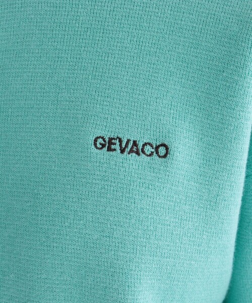 GEVACO（ゲバコ）の「【GEVACO/ゲバコ】コットンミラノリブカーディガン（カーディガン/ボレロ・レディース・アイボリー/グレイッシュベージュ/ネイビー/ミント・38）」の11枚目の写真