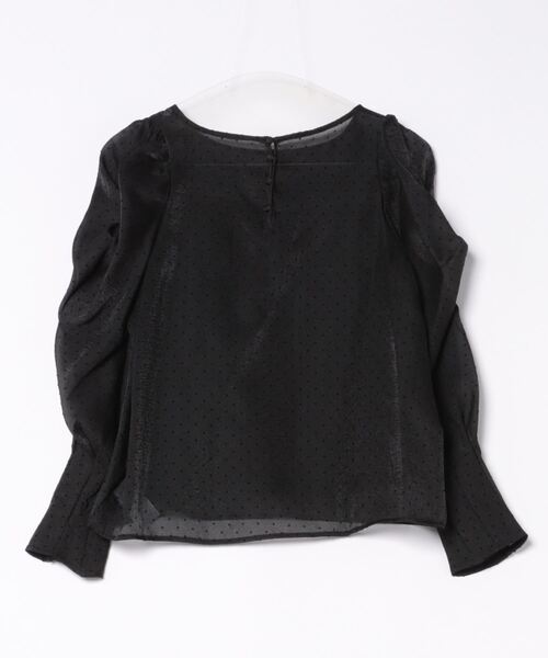 archives（アルシーヴ）の「シアードットパワショルブラウス（シャツ/ブラウス・レディース・ベージュ/ブラック/オフホワイト・MEDIUM）」の10枚目の写真