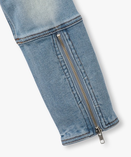 ANNA SUI NYC(アナ スイ エヌ ワイ シー)の「ANNA SUI NYC ストレッチデニムジャケット(デニムジャケット・レディース・ブルー/ライトブルー・S)」の20枚目の写真