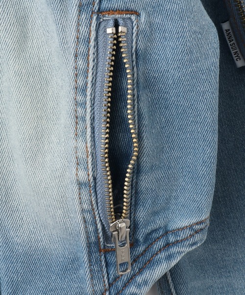 ANNA SUI NYC ストレッチデニムジャケット（デニムジャケット