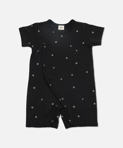 chil2（チルツー）の「総柄 半袖ミニカバーオール（ロンパース・キッズ・G/H/I/J/B/C/D/E/F/A・60-70cm/50-60cm）」の6枚目の写真