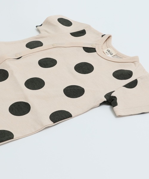 chil2（チルツー）の「総柄 半袖ミニカバーオール（ロンパース・キッズ・G/H/I/J/B/C/D/E/F/A・60-70cm/50-60cm）」の19枚目の写真