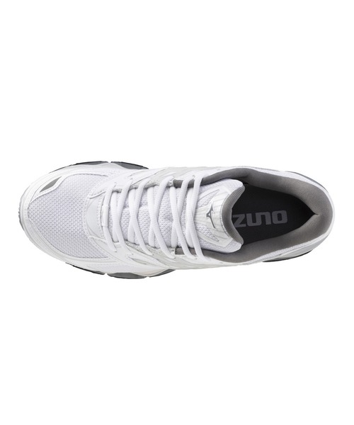 MIZUNO(ミズノ )の「MIZUNO/ミズノ Wave Prophecy LS スニーカー(スニーカー・メンズ・ホワイト×シルバー/ブラック・23/28/27/26/25/24)」の10枚目の写真