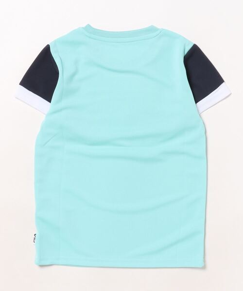 FILA（フィラ）の「【FILA/フィラ】キッズドライピケ半袖Tシャツ（Tシャツ/カットソー・キッズ・ラベンダー/ミント・130/140/150/160）」の3枚目の写真