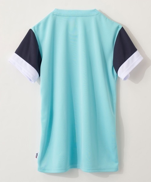 FILA（フィラ）の「【FILA/フィラ】キッズドライピケ半袖Tシャツ（Tシャツ/カットソー・キッズ・ラベンダー/ミント・130/140/150/160）」の11枚目の写真