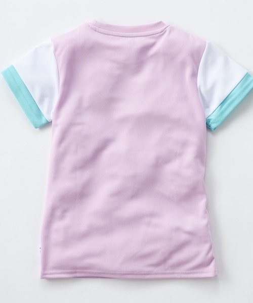 FILA（フィラ）の「【FILA/フィラ】キッズドライピケ半袖Tシャツ（Tシャツ/カットソー・キッズ・ラベンダー/ミント・130/140/150/160）」の4枚目の写真