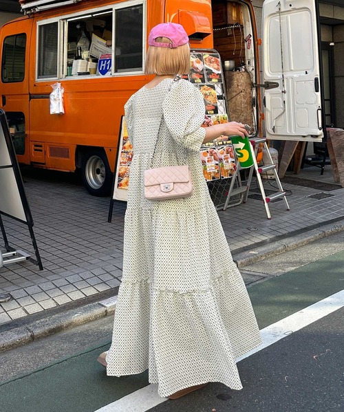 バーバリー♡ワンピース♡2way 前後2WAYパール使いニットワンピ - ベルーナ【公式】