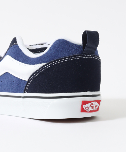 VANS（バンズ）の「【VANS / バンズ】Knu Skool（スニーカー・メンズ・ブラック/ネイビー・25.5cm/26.5cm/26cm/28cm/27cm/27.5cm）」の6枚目の写真