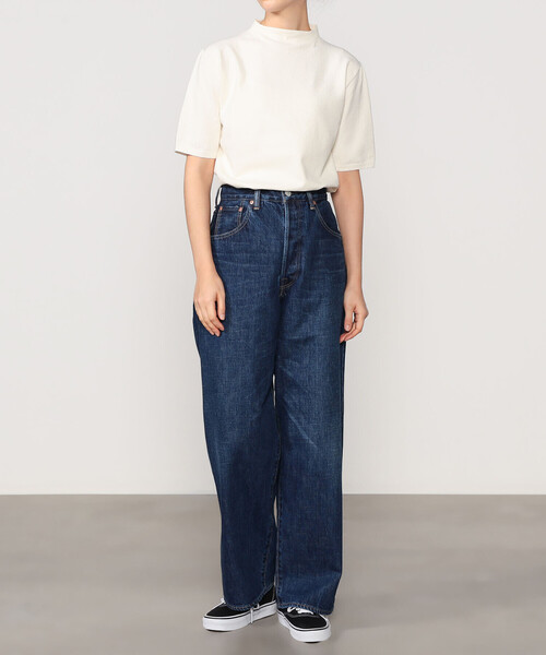 SCYE BASICS(サイベーシックス)の「SCYE BASICS | セルビッチワイドデニム WOMEN(デニムパンツ・レディース・インディゴブルー・27/28)」の12枚目の写真