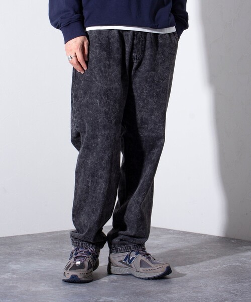 GLOSTER（グロスター）の「【限定展開】【GLOSTER/グロスター】デニムワイドパンツ イージーテーパードパンツー（デニムパンツ・メンズ・グレー/ライトブルー・XL/L/M）」の5枚目の写真