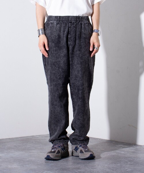 GLOSTER（グロスター）の「【限定展開】【GLOSTER/グロスター】デニムワイドパンツ イージーテーパードパンツー（デニムパンツ・メンズ・グレー/ライトブルー・XL/L/M）」の11枚目の写真