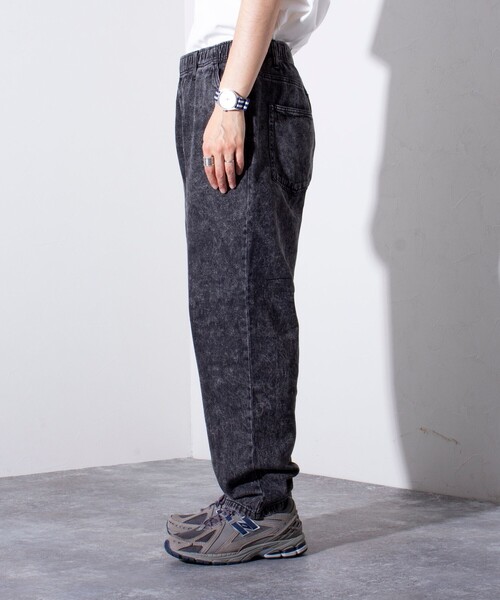 GLOSTER（グロスター）の「【限定展開】【GLOSTER/グロスター】デニムワイドパンツ イージーテーパードパンツー（デニムパンツ・メンズ・グレー/ライトブルー・XL/L/M）」の12枚目の写真