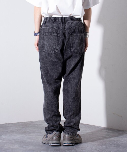GLOSTER（グロスター）の「【限定展開】【GLOSTER/グロスター】デニムワイドパンツ イージーテーパードパンツー（デニムパンツ・メンズ・グレー/ライトブルー・XL/L/M）」の13枚目の写真